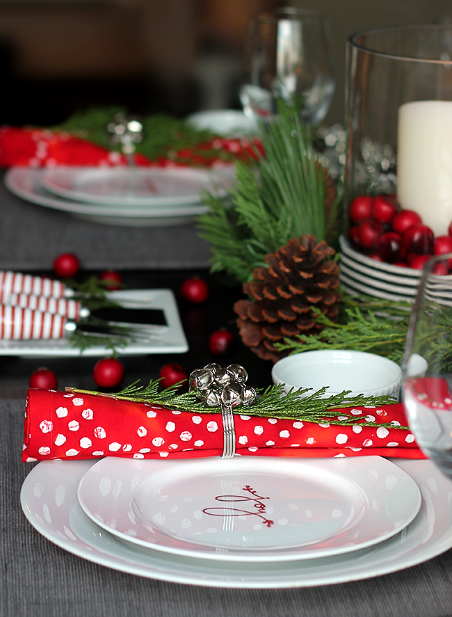Crate and Barrel Lumi Batik Red Dinner Napkins